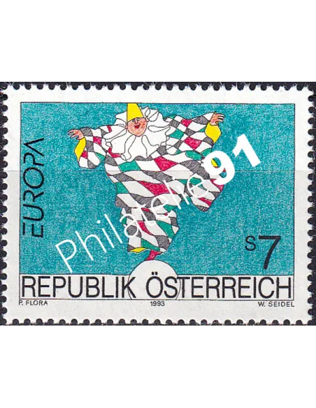 Autriche, n° 1922, collection timbres Europe