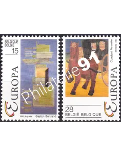 Belgique, n° 2501 à 2502,collection timbres Europe