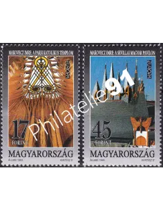Hongrie, n° 3411 à 3412, collection timbres Europe