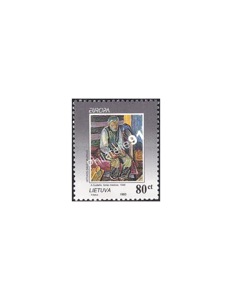Timbre de Lituanie n° 476, Europa 1993, collection timbres Europe