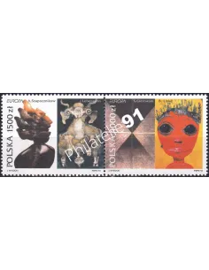Pologne, n° 3242 à 3243, Paire, collection timbres Europe