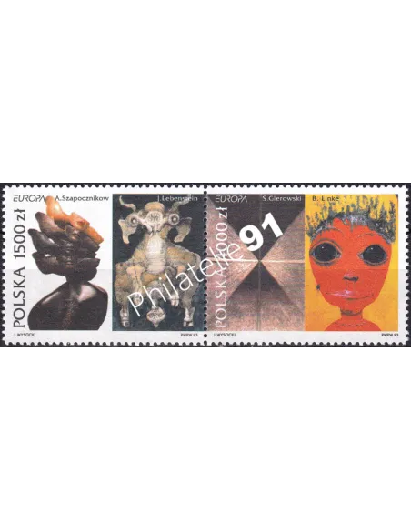 Pologne, n° 3242 à 3243, Paire, collection timbres Europe