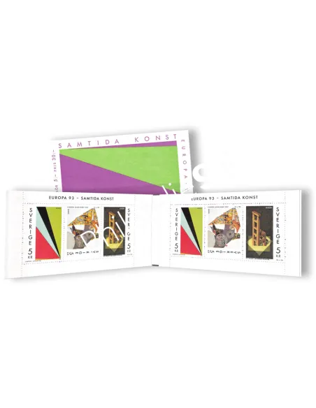 Suède, Carnet n° 1756, collection timbres Europe