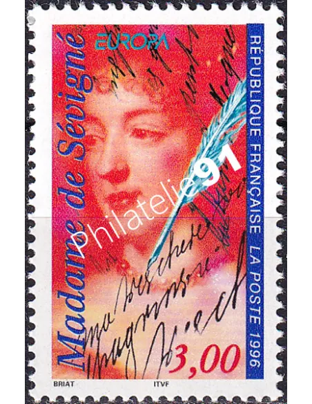 France, n° 3000A, collection timbres Europa