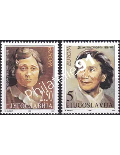 Timbres de Yougoslavie n° 2635 à 2636, collection timbre Europe