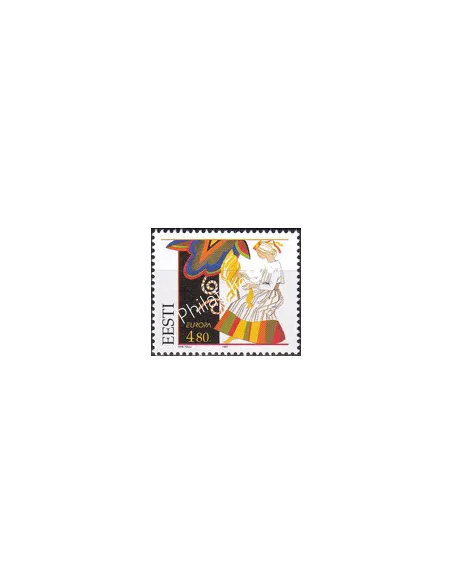Timbre d'Estonie, n° 295, collection timbres Europe