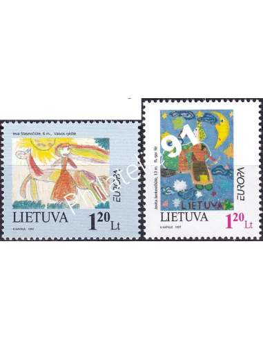 Timbre de Lituanie n° 556 à 557, collection timbres Europe