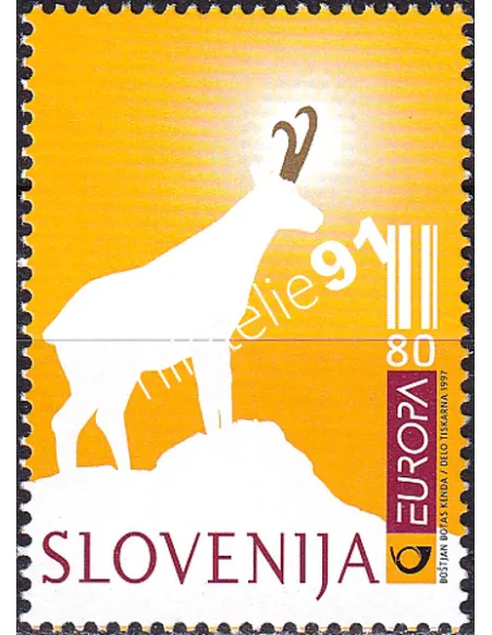 Timbre de Slovénie n° 173, collection timbre Europe