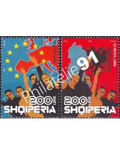 Timbres d'Albanie n° 2832 à 2833, timbres Europa