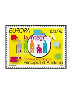 Andorre espagnol, n° 323, collection timbres Europe