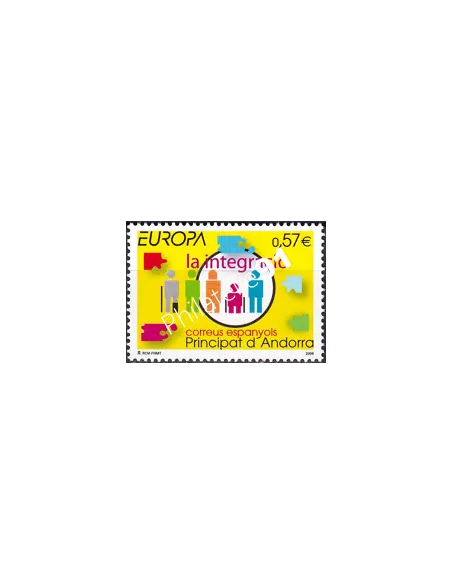 Andorre espagnol, n° 323, collection timbres Europe