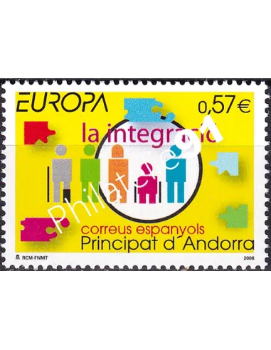 Andorre espagnol, n° 323, collection timbres Europe