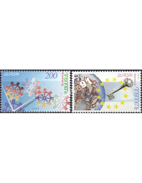 Arménie, n° 494 à 495, collection timbres Europe