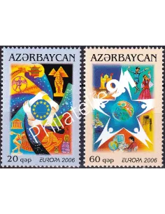 Azerbaïdjan, n° 538 à 539, collection timbres Europe