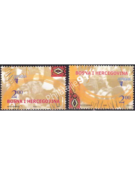 Bosnie-Herzégovine, n° 514 à 515, collection timbres Europe