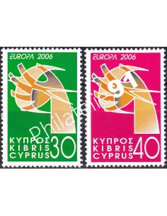 Chypre, n° 1085 à 1086, collection timbres Europe