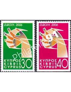 Chypre, n° 1085a à 1086a, issus de carnet, collection timbres Europe