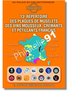 Lambert 2023 - 13ème répertoire des muselets de vins mousseux