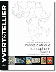 AFRIQUE Volume 1 2023, Timbres pays d´Afrique francophones, catalogues