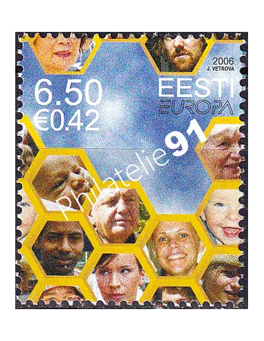 Estonie, n° 520, collection timbres Europe