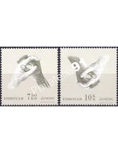 Féroé, n° 568 à 569, collection timbres Europe