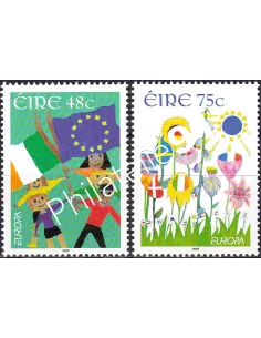Irlande, n° 1705 à 1706, collection timbres Europe
