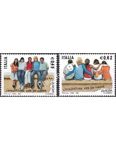 Italie, n° 2871 à 2872, collection timbres Europe