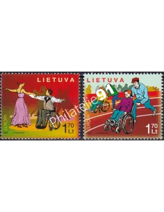 Lituanie, n° 787 à 788, collection timbres Europe