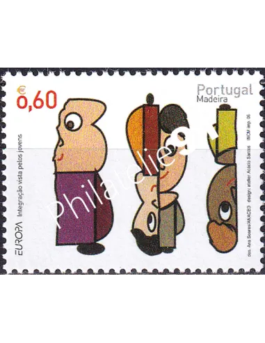 Madère, n° 264, Collection timbres Europa