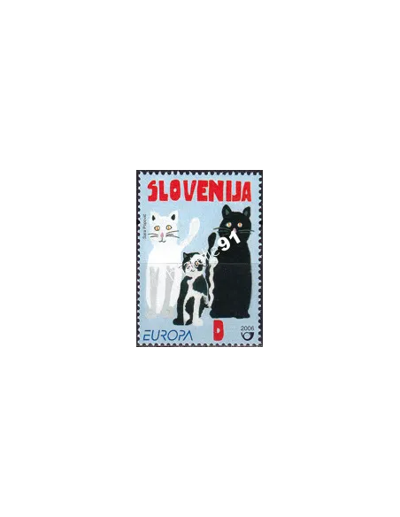 Slovénie, n° 541, collection timbre Europe