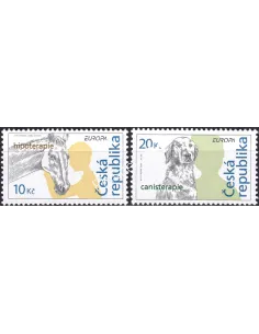 Rép.-Tchèque, n° 433 à 434, collection timbres Europe