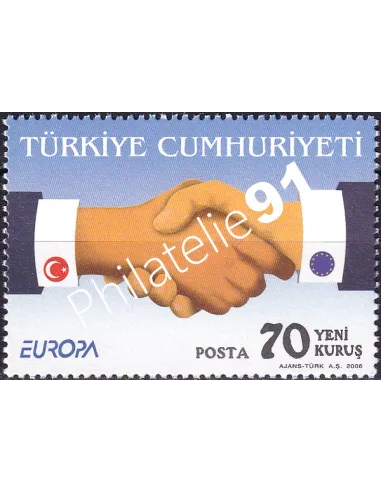 Turquie, n° 3236, collection timbre Europe