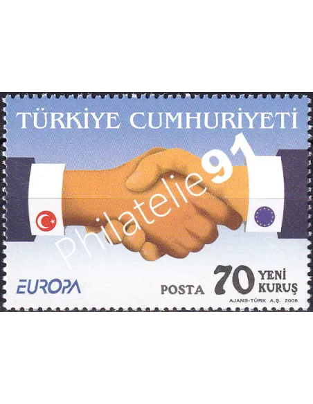 Turquie, n° 3236, collection timbre Europe