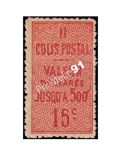 Colis Postaux n° 30, Collection timbres France