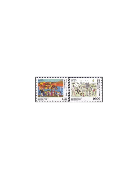 Groenland, n° 302 à 303, collection timbres Europe