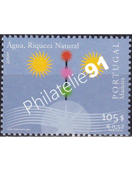 Madère, n° 219, Collection timbres Europa