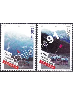 Albanie, n° 2834 à 2835, timbres Europe