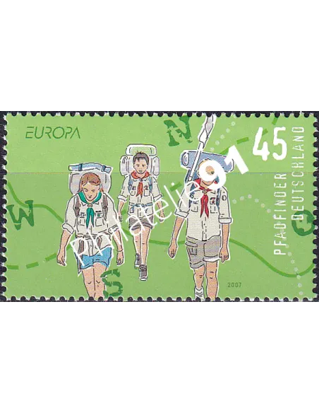 Timbre d'Allemagne n° 2425, collection timbres Europa