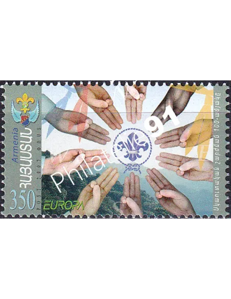 Arménie, n° 549, collection timbres Europe