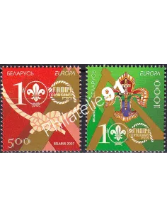 Biélorussie, n° 587 à 588, collection timbres Europe