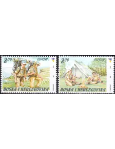 Bosnie-Herzégovine, n° 550 à 551, collection timbres Europe