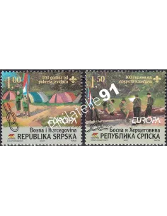 Rép. Serbe de Bosnie, n° 362 à 363, collection timbres Europe