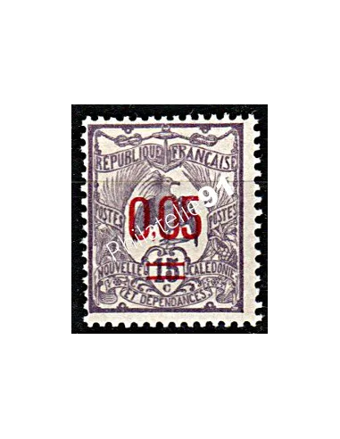 NOUVELLE CALEDONIE n°126, timbres des colonies françaises