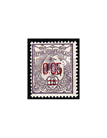 NOUVELLE CALEDONIE n°126, timbres des colonies françaises