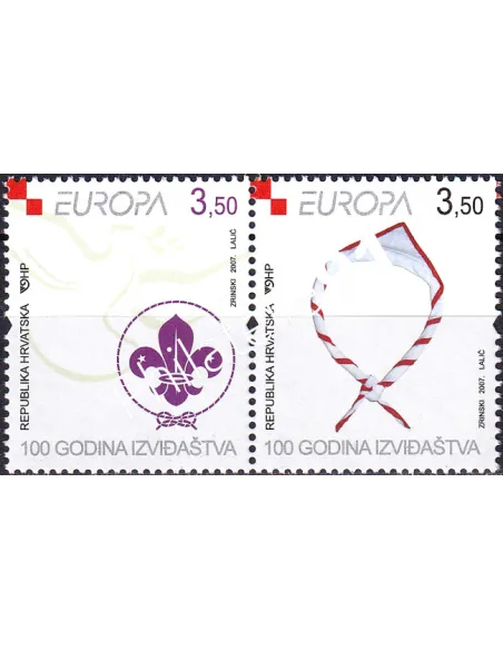 Croatie, n° 760 à 761, Paire, collection timbres Europe
