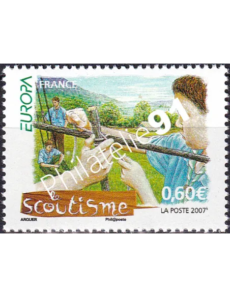 France, n° 4049, collection timbres Europa