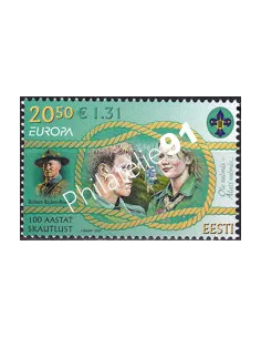 Estonie, n° 544, collection timbres Europe