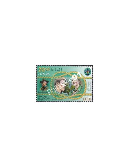 Estonie, n° 544, collection timbres Europe