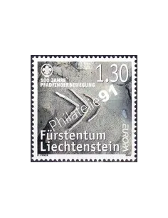 Liechtenstein, n° 1377, collection timbres Europe