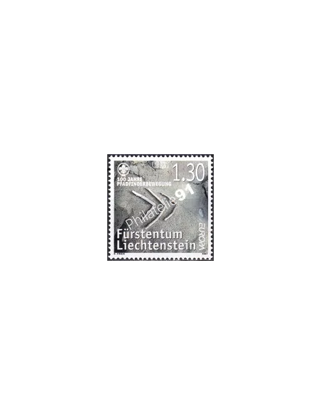 Liechtenstein, n° 1377, collection timbres Europe